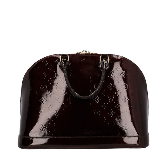 LOUIS VUITTON Vernis Alma GM Amarante - Picture 8 of 8